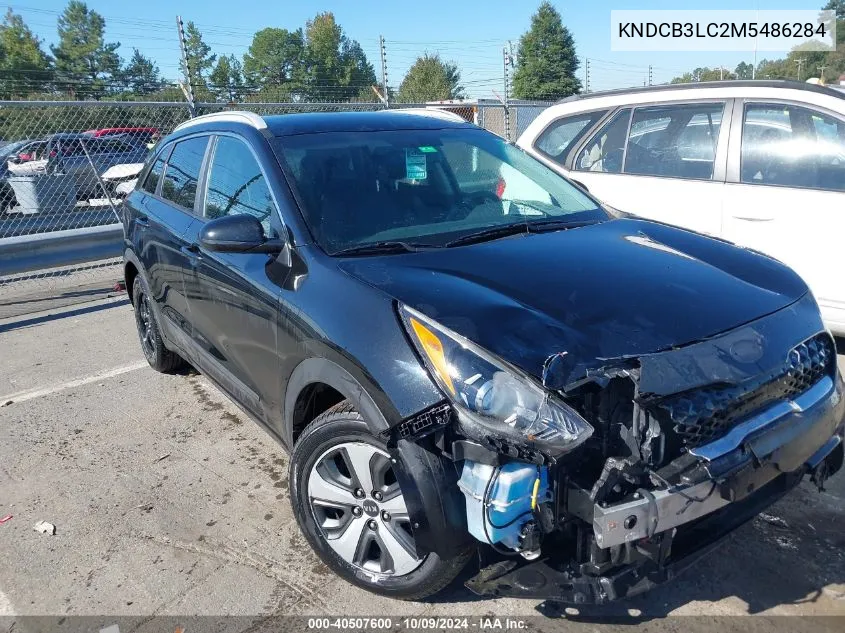 2021 Kia Niro Lx VIN: KNDCB3LC2M5486284 Lot: 40507600