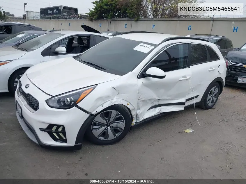 2021 Kia Niro Lx VIN: KNDCB3LC5M5465641 Lot: 40582414