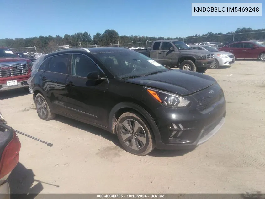 2021 Kia Niro Lx VIN: KNDCB3LC1M5469248 Lot: 40643795