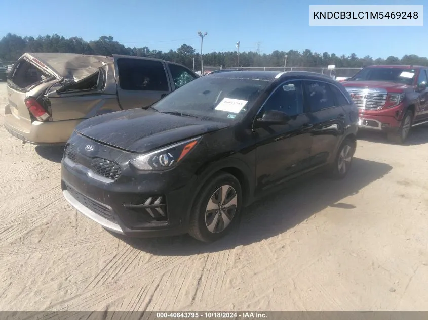 2021 Kia Niro Lx VIN: KNDCB3LC1M5469248 Lot: 40643795