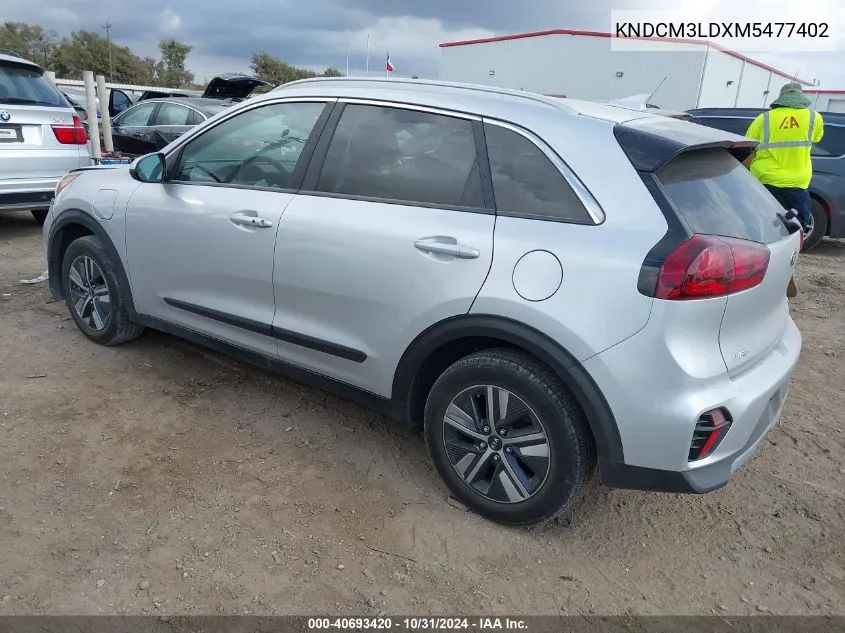 2021 Kia Niro Plug-In Hybrid Lxs VIN: KNDCM3LDXM5477402 Lot: 40693420