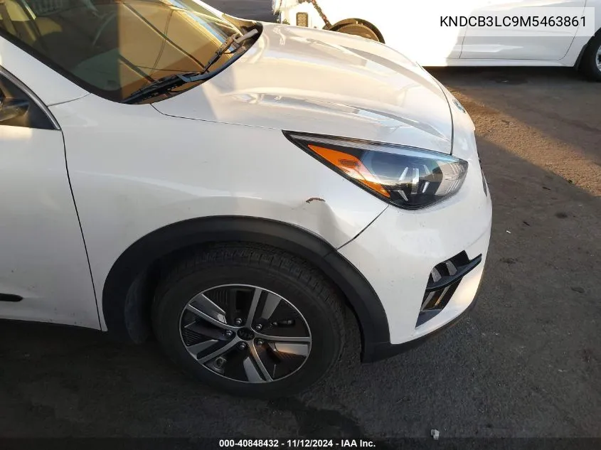 2021 Kia Niro Lxs VIN: KNDCB3LC9M5463861 Lot: 40848432