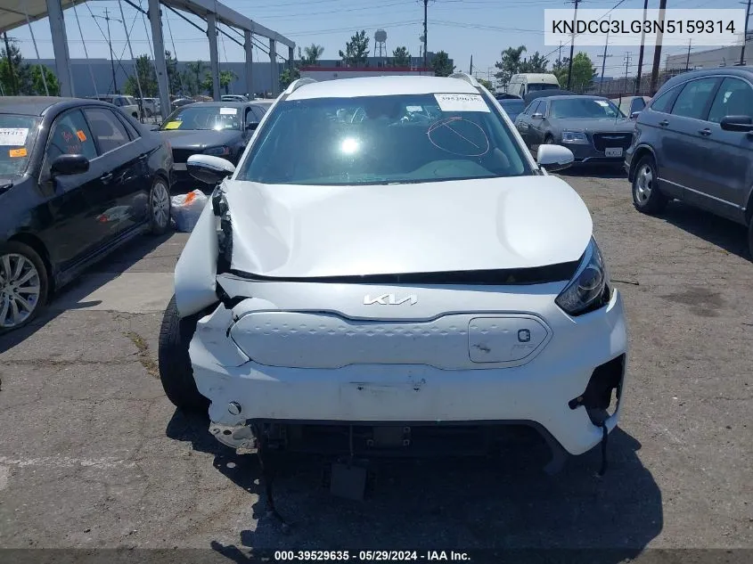 2022 Kia Niro Ev S VIN: KNDCC3LG3N5159314 Lot: 39529635