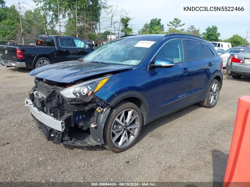 2022 Kia Niro Touring Se VIN: KNDCC3LC5N5522466 Lot: 39694424