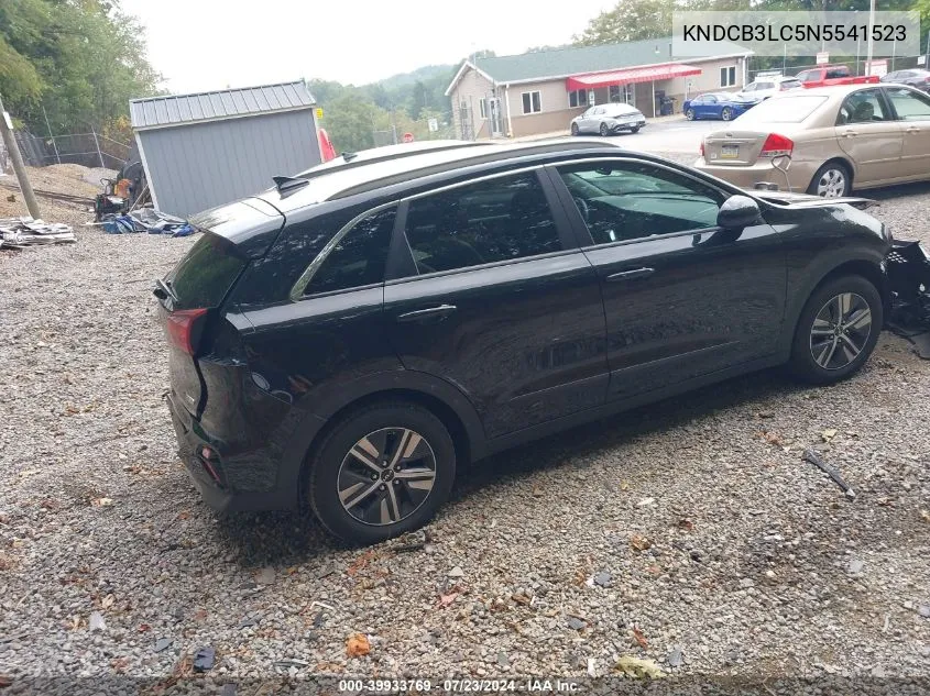 KNDCB3LC5N5541523 2022 Kia Niro Lxs Se