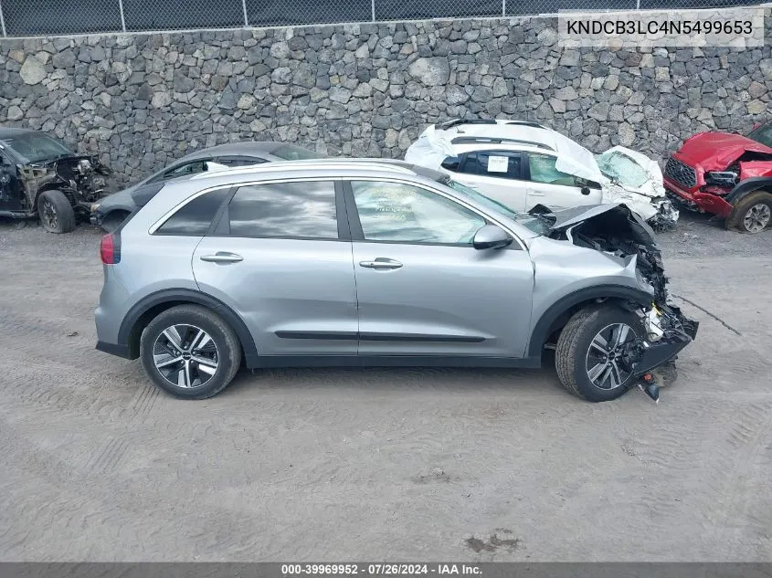 2022 Kia Niro Lxs Se VIN: KNDCB3LC4N5499653 Lot: 39969952