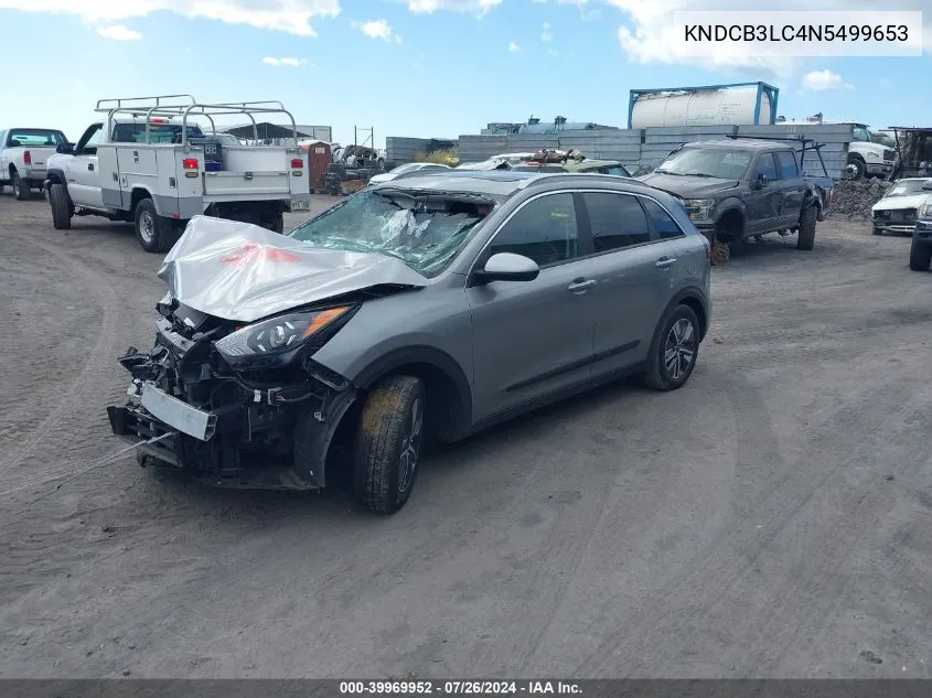 KNDCB3LC4N5499653 2022 Kia Niro Lxs Se