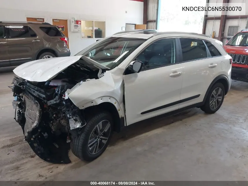 KNDCE3LC6N5530070 2022 Kia Niro Ex Premium