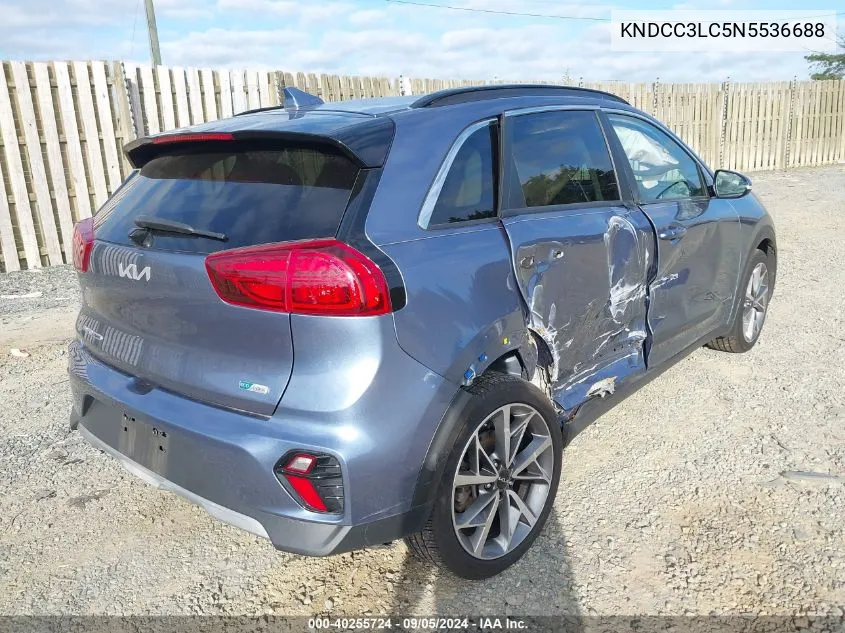 KNDCC3LC5N5536688 2022 Kia Niro Touring Special Edition