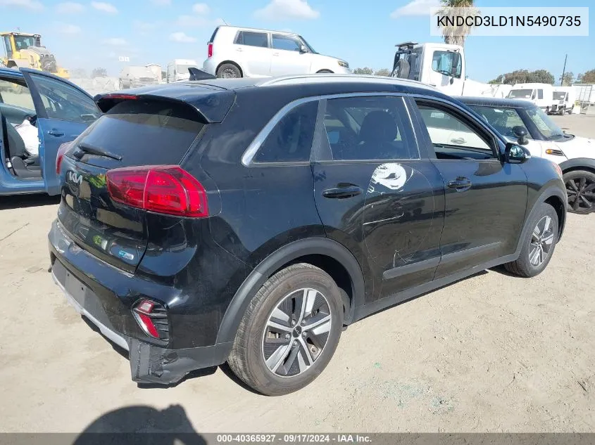 2022 Kia Niro Plug-In Hybrid Ex VIN: KNDCD3LD1N5490735 Lot: 40365927