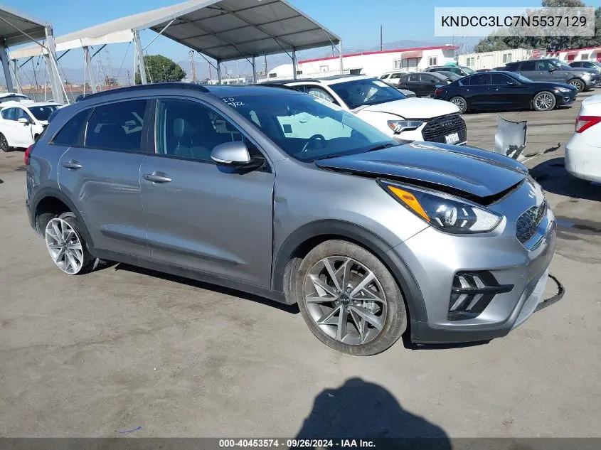 2022 Kia Niro Touring Se VIN: KNDCC3LC7N5537129 Lot: 40453574