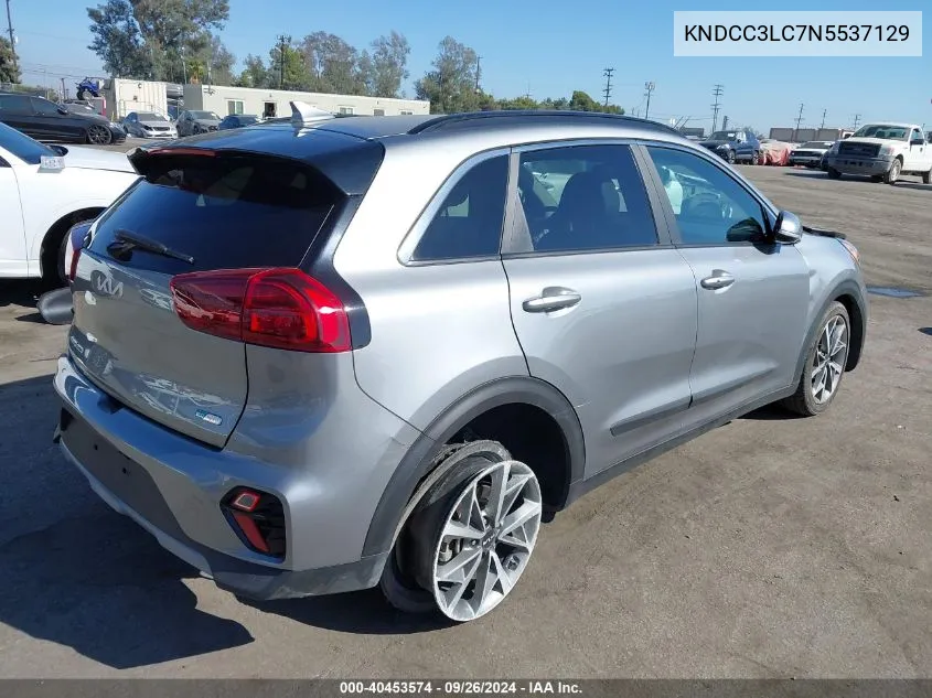 2022 Kia Niro Touring Se VIN: KNDCC3LC7N5537129 Lot: 40453574