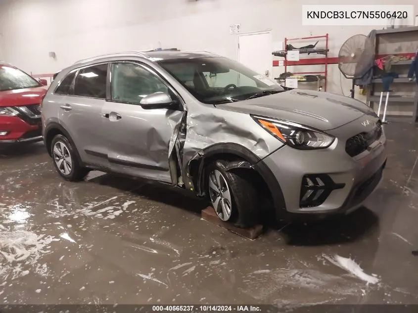 2022 Kia Niro Lx/Lxs/Lxs Se VIN: KNDCB3LC7N5506420 Lot: 40565237