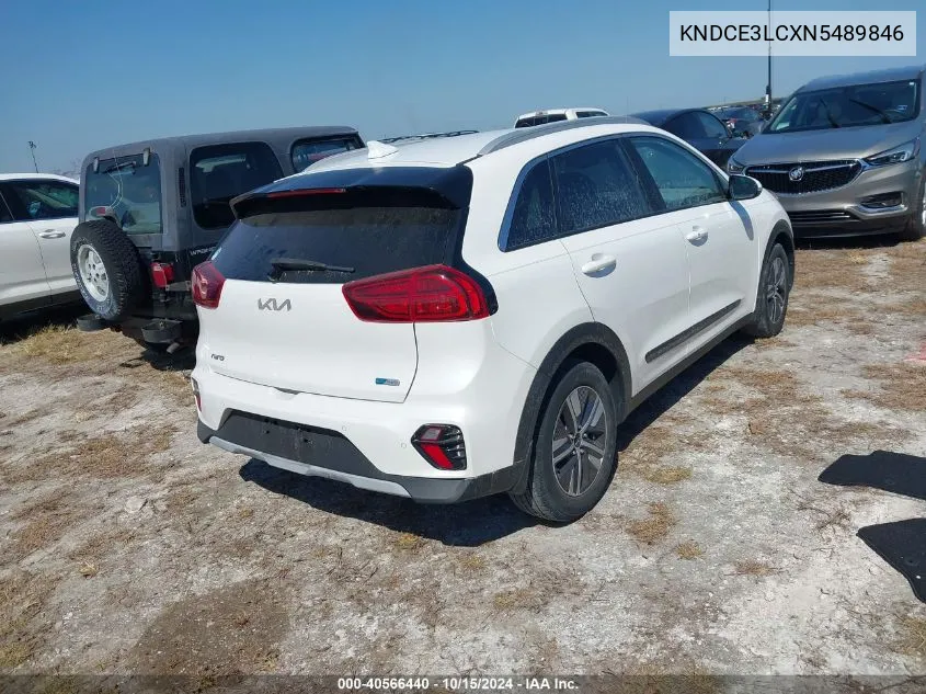 2022 Kia Niro Ex Premium VIN: KNDCE3LCXN5489846 Lot: 40566440