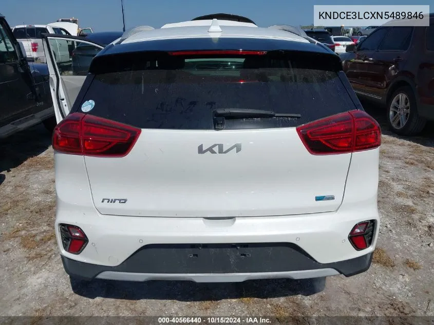 2022 Kia Niro Ex Premium VIN: KNDCE3LCXN5489846 Lot: 40566440