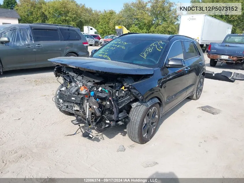 2023 Kia Niro Ev VIN: KNDCT3L12P5073152 Lot: 12086374