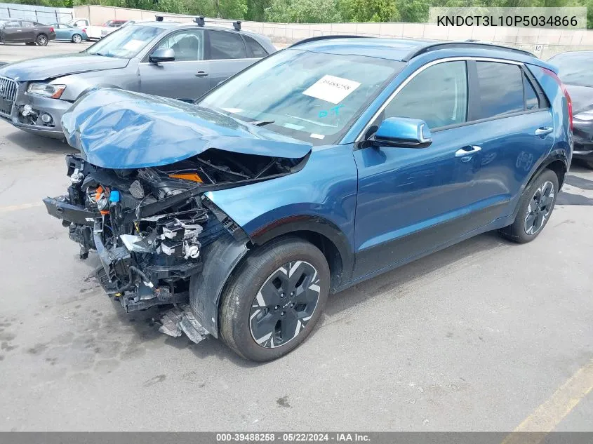 2023 Kia Niro Ev Wave VIN: KNDCT3L10P5034866 Lot: 39488258