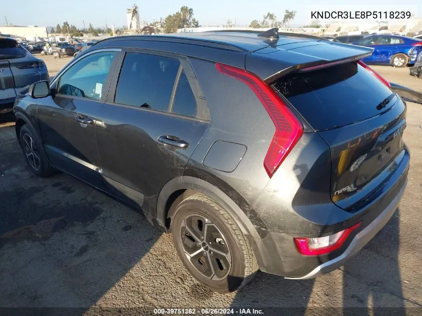 KNDCR3LE8P5118239 2023 Kia Niro Ex