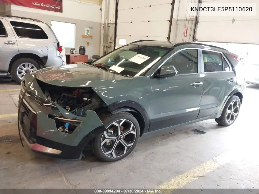 2023 Kia Niro Sx Touring VIN: KNDCT3LE5P5110620 Lot: 39994294