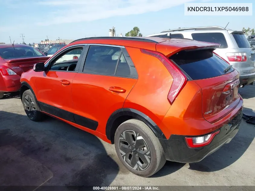 2023 Kia Niro Ev Wind VIN: KNDCR3L1XP5046988 Lot: 40026981