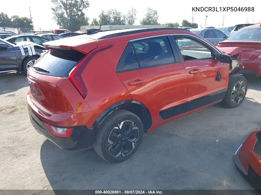 2023 Kia Niro Ev Wind VIN: KNDCR3L1XP5046988 Lot: 40026981