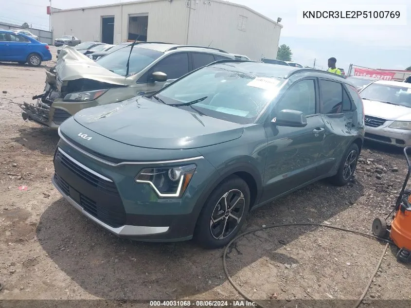 2023 Kia Niro Ex VIN: KNDCR3LE2P5100769 Lot: 40031068