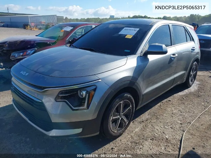 2023 Kia Niro Lx VIN: KNDCP3LE2P5065317 Lot: 40055376