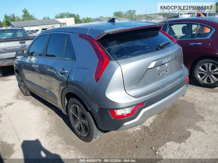 2023 Kia Niro Lx VIN: KNDCP3LE2P5065317 Lot: 40055376