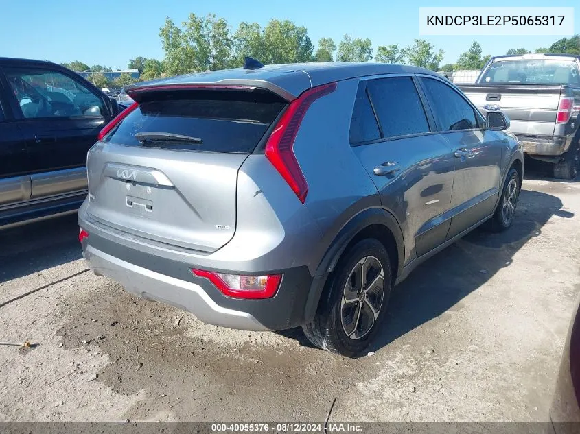 2023 Kia Niro Lx VIN: KNDCP3LE2P5065317 Lot: 40055376