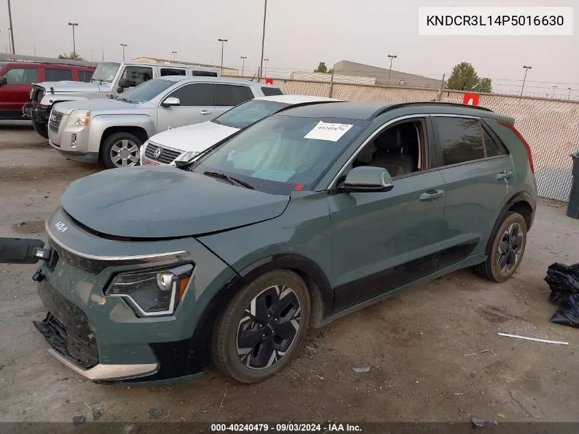 2023 Kia Niro Ev Wind VIN: KNDCR3L14P5016630 Lot: 40240479