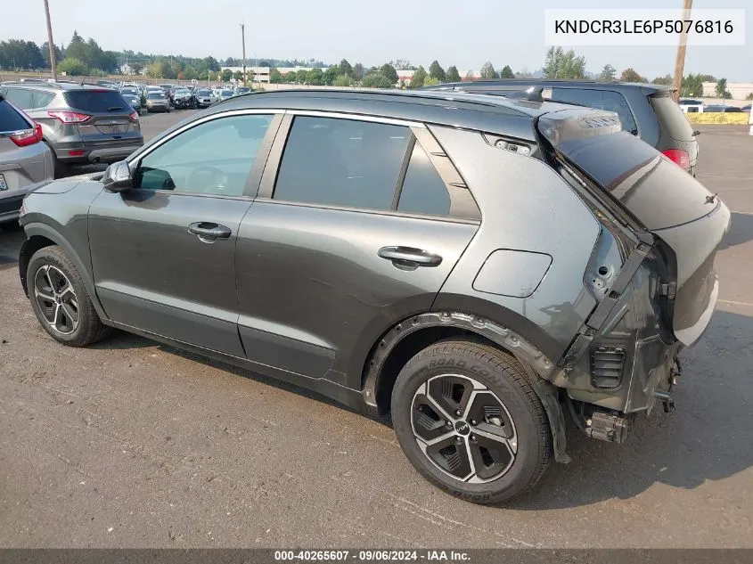 KNDCR3LE6P5076816 2023 Kia Niro Ex