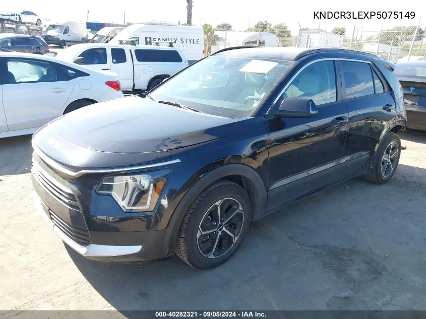 2023 Kia Niro Ex VIN: KNDCR3LEXP5075149 Lot: 40282321