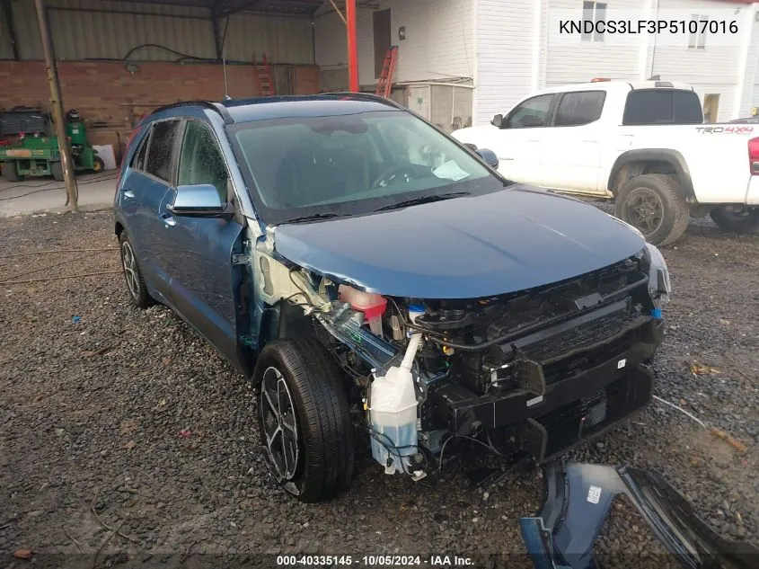 2023 Kia Niro Plug-In Hybrid Ex VIN: KNDCS3LF3P5107016 Lot: 40335145