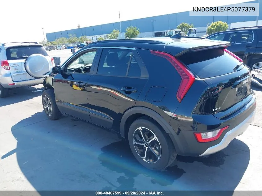 2023 Kia Niro Ex VIN: KNDCR3LE4P5077379 Lot: 40407599