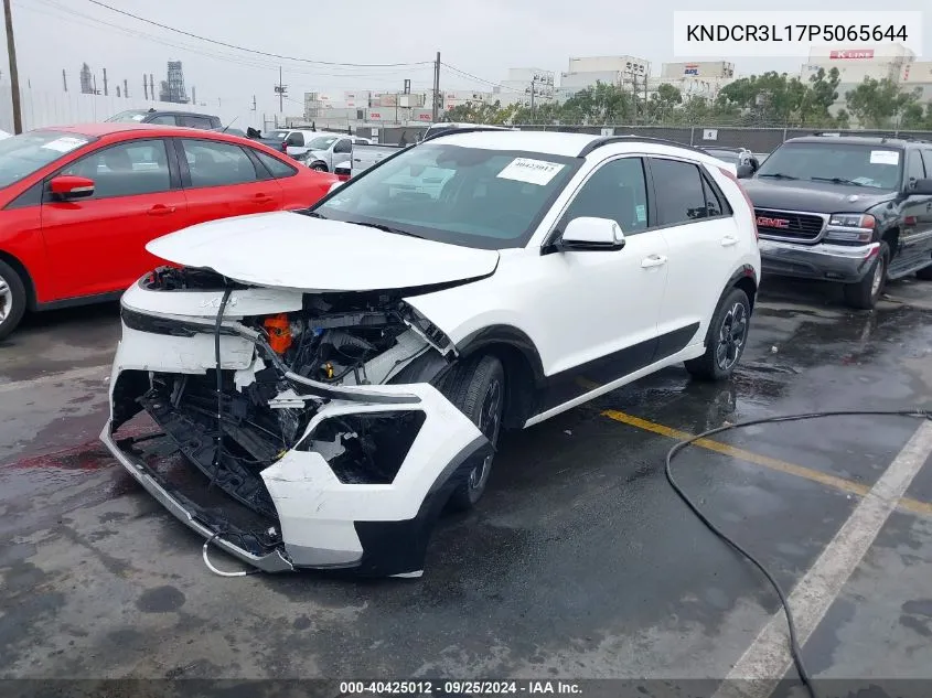 2023 Kia Niro Ev Wind VIN: KNDCR3L17P5065644 Lot: 40425012