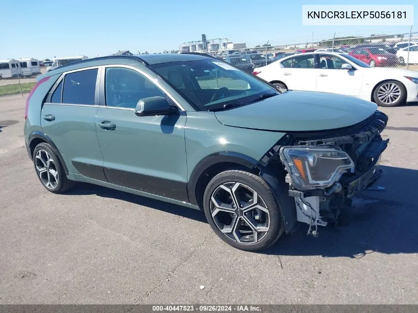 2023 Kia Niro Ex VIN: KNDCR3LEXP5056181 Lot: 40447523