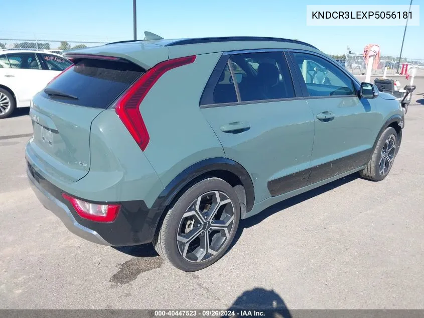 2023 Kia Niro Ex VIN: KNDCR3LEXP5056181 Lot: 40447523