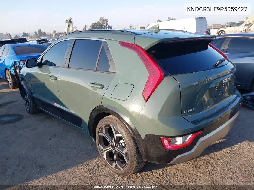 2023 Kia Niro Ex Touring VIN: KNDCR3LE9P5059427 Lot: 40501182