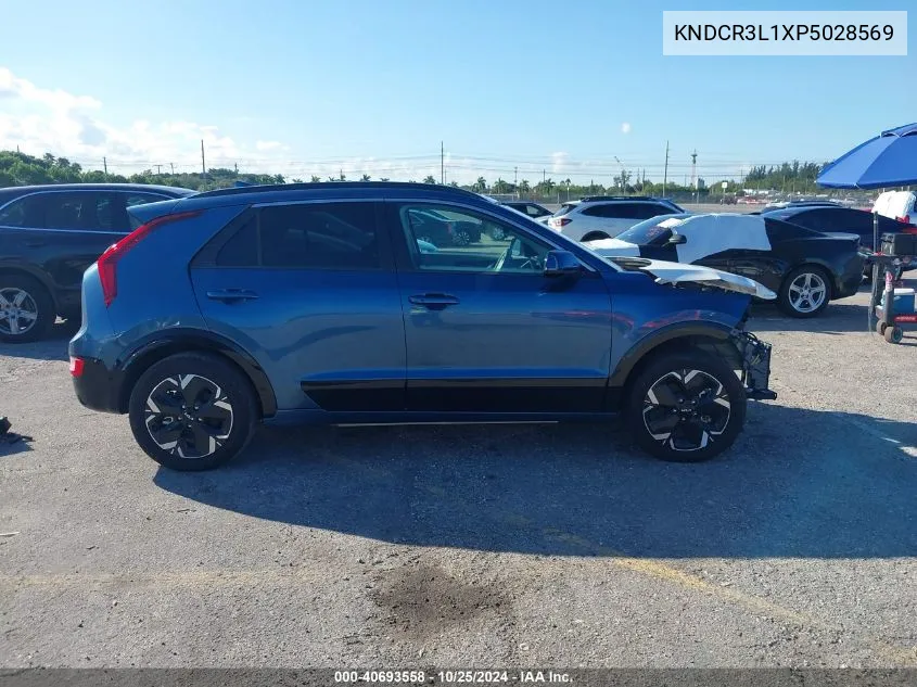 2023 Kia Niro Ev Wind VIN: KNDCR3L1XP5028569 Lot: 40693558