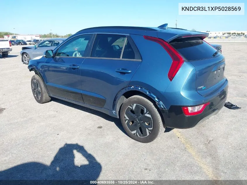 2023 Kia Niro Ev Wind VIN: KNDCR3L1XP5028569 Lot: 40693558