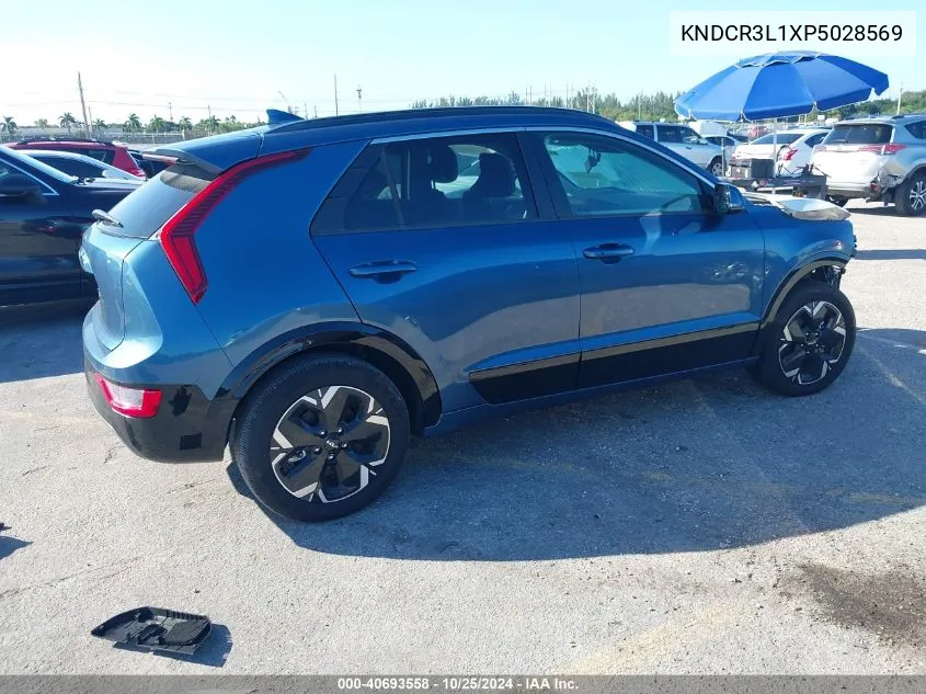 2023 Kia Niro Ev Wind VIN: KNDCR3L1XP5028569 Lot: 40693558