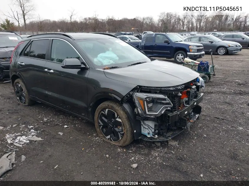 2023 Kia Niro Ev Wave VIN: KNDCT3L11P5045651 Lot: 40701151