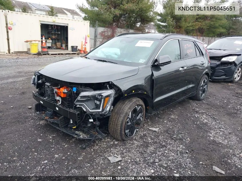 2023 Kia Niro Ev Wave VIN: KNDCT3L11P5045651 Lot: 40701151