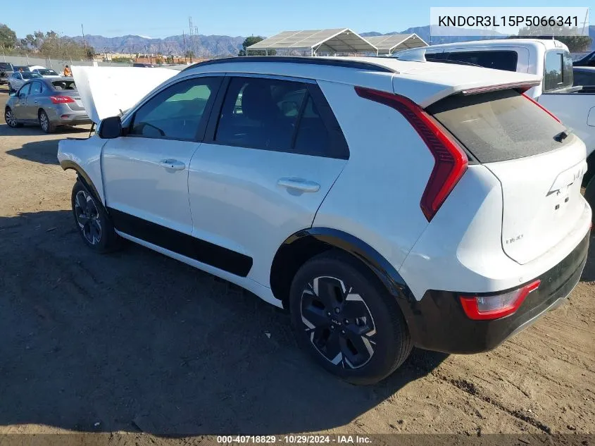 2023 Kia Niro Ev Wind VIN: KNDCR3L15P5066341 Lot: 40718829