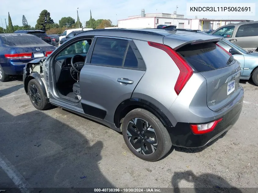 2023 Kia Niro Ev Wind VIN: KNDCR3L11P5062691 Lot: 40738396