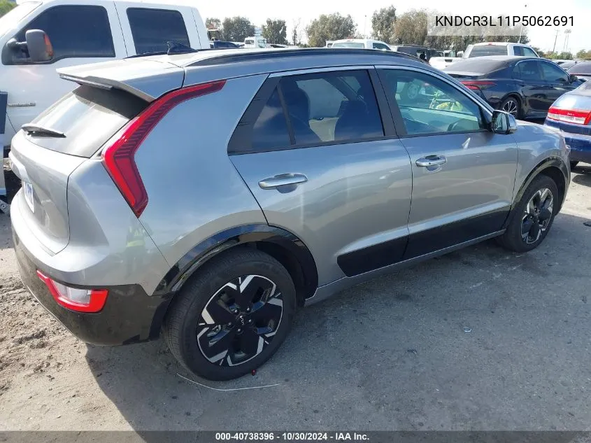 2023 Kia Niro Ev Wind VIN: KNDCR3L11P5062691 Lot: 40738396