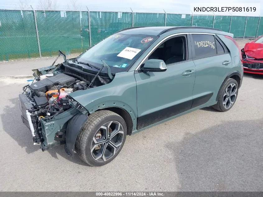 2023 Kia Niro Ex Touring VIN: KNDCR3LE7P5081619 Lot: 40822996