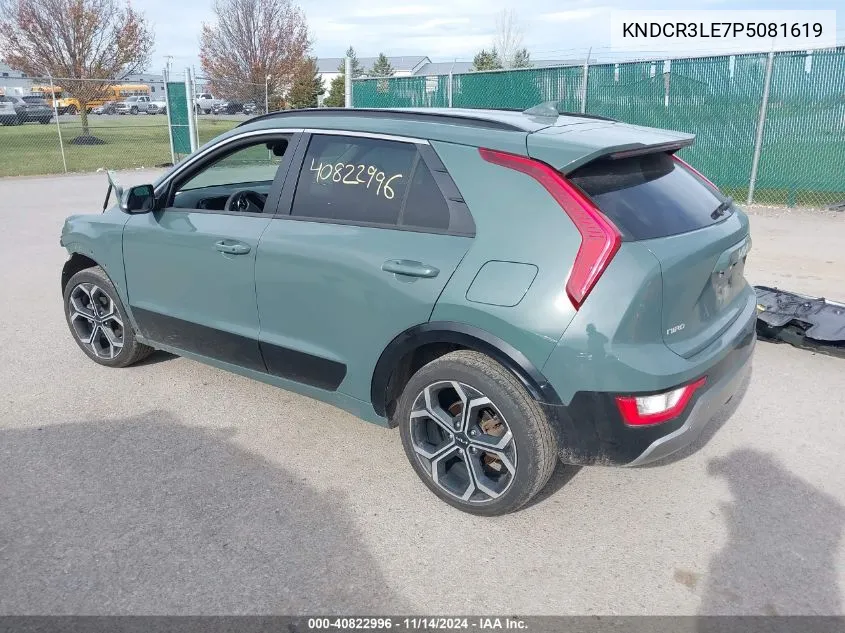 2023 Kia Niro Ex Touring VIN: KNDCR3LE7P5081619 Lot: 40822996