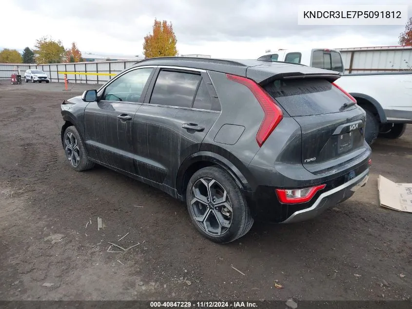 2023 Kia Niro Ex Touring VIN: KNDCR3LE7P5091812 Lot: 40847229