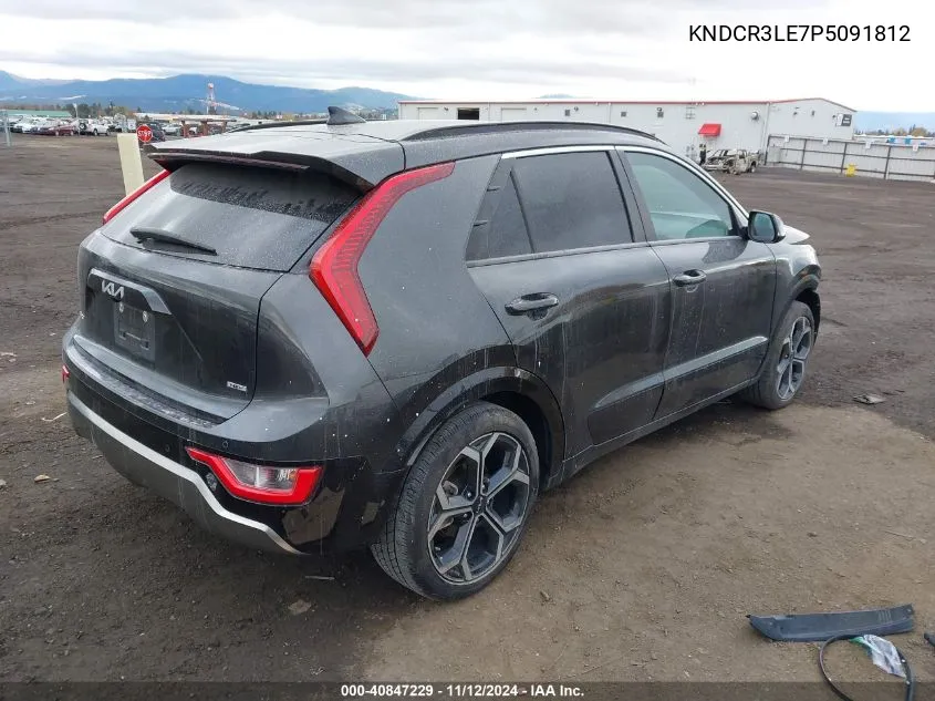 2023 Kia Niro Ex Touring VIN: KNDCR3LE7P5091812 Lot: 40847229